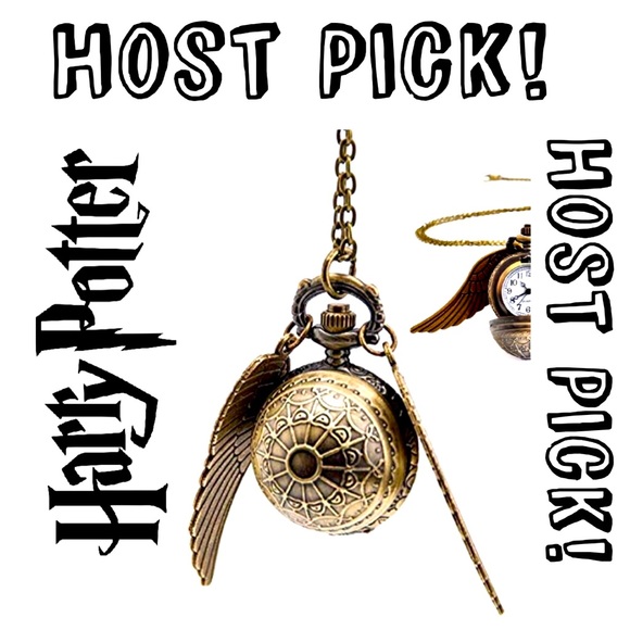 NWT Golden Snitch Pocket Watch Pendant - Picture 2 of 8